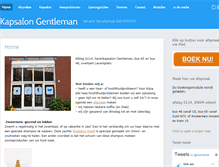 Tablet Screenshot of gentleman.nl