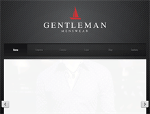 Tablet Screenshot of gentleman.com.br